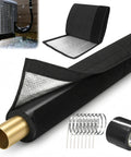 Three Layer HVAC Copper Pipe Insulation Cover With Durable 600D Oxford Shell And Thick Pearl Cotton Core, Outdoor Wrap shown.