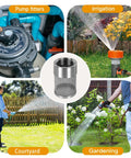 2 Pack 25mm Garden Hose Strainer Inline Filter Heavy Duty For Livewell Pumps And Sprayers Debris Catcher in use for irrigation