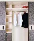 Knuckle Friendly Matte Black Recessed Pocket Door Handles Offer Zero Snag Edges And Dead Simple Screw Mounting Includes Four Finger Flush Pulls for closet setup.