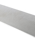Rock Solid Aluminum Dock Plate 72 By 24 Inch Heavy Duty Moving Ramp rated 6500 lbs with a non-slip surface for forklifts.