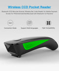 Pocket 1D Barcode Scanner With Bluetooth USB And 2.4G Wireless 3 In 1 Connection For Tablets, Phones, And POS Systems