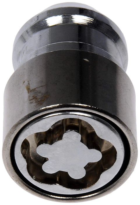 Heavy Duty M14 1.50 Thread Wheel Lock Set showing a chrome-plated lock nut for enhanced theft protection.