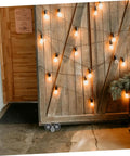 Heavy Duty Double Bearing Sliding Door Pulley Kit Built Tough To Roll Like Butter On Any Barn Door Track Or Closet Setup With Premium Stainless Steel Caster Wheels on rustic barn door.