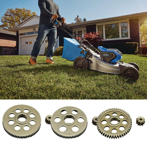 Heavy Duty Chainsaw Gear Replacement For 4 To 8 Inch Electric Saws And Cordless Tools For Smooth Power Transmission And Diyer Friendly Backyard Repairs, metal gears shown