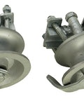 Rear Pipe Track Wheel For Chain Link Sliding Gates Durable Gate Roller Replacement Easy Install Sliding Gate Hardware