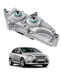 Ford Focus 2.0L DPS6 TCM Transmission Control Module Pre-Programmed Plug And Play Replacement Unit 2011-2022 Easy Install Fixes Hard Shifting Delayed Engagement A2C53377498 AE8Z-7Z369-F silver module with Ford Focus sedan