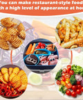 Hendiy crinkle cutter and waffle fry cutter, stainless steel, for making crinkle fries.