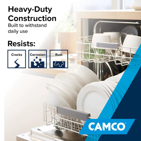 Dishwasher with dishes highlighting Dishwasher Drain Pan Leak Shield To Keep Floors Cabinets And Walls Dry Front-Opening