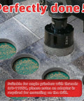 ZKH diamond core drill bit, 3/4-inch tile hole saw with 5/8-11 thread for porcelain, ceramic, marble, stone.
