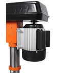 Side view of motor on 12 Inch Benchtop Drill Press With Laser And Digital Readout Pro Grade Variable Speed 450 To 3150 RPM