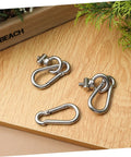 Four Piece Stainless Steel Awning Rail Stopper Eye Bolt Kit For Kayaks Motorhomes And Tents With Eyelet Bolts Heavy Duty Track Hardware And Easy Install No Fuss, four stainless eye bolts on wood
