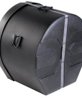 Heavy Duty Gig Safe 14 X 28 Marching Bass Drum Road Case featuring rigid shell, steel latch, and padded interior for protection.