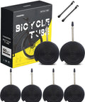 Road Bike Inner Tubes 700c 28 To 32c With 60mm Presta Valve Premium Butyl Rubber 6 Pack and 2 Tire Levers