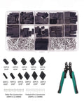 Dupont Connector Kit With 620 Pcs Crimp Pliers Crimper JST Pro Grade Tool Set and assorted terminals