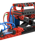 Six Vehicle Pneumatics Building Kit For Hands On STEM Fun Dope German Made Quality Blocks With Compressor Cylinders And Exhaust Throttles Build Six Different Cars For Expert Builders And Creative Problem Solvers, pneumatic model with tubing