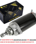 Mercury Marine Outboard Starter Replacement For 75Hp 84.6Ci 1999-2004 Engines with packaging
