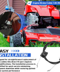 Engine Brake Cable Replacement 140-3948 For Toro 21770 21442 21445 Mowers OEM Direct Replacement Fits Exact Toro OEM Specs Easy Install And Durable Performance.