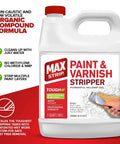 Kickass Heavy Duty Paint And Varnish Stripper Gel For Wood And Metal, Dead Simple Non Toxic Formula 1 Quart Jar
