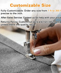 Sewing machine stitching dark gray fabric for Rectangle Sun Shade Sail Canopy For Outdoor Patio And Pergola 20 By 20 Feet UV Block