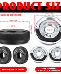 Four Pack Quick Release Angle Grinder Flange Nuts No Wrench Needed Self Locking Arbor Nuts With D Ring Knurl Fits
