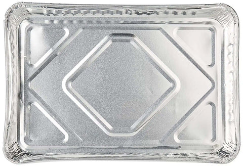 Pack Of Twelve Quarter Size Aluminum Foil Cake Pans For Bake Sales And Events Extra Strong And Durable For Easy Food Transport