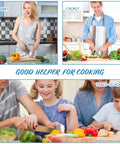 Raiten 9-pc finger guard set for cutting; includes 4 stainless knife guards, 2 thumb guards, 2 finger cots.