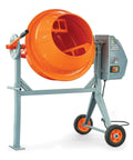 Built Tough 1.6 Cu. Ft. Concrete Mixer With Steel Drum IP45 Washdown Certified Motor And Gearbox Factory Assembled Drive Box