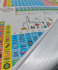 Fabric Periodic Table Poster With Frame 23.6 By 15.7 Inches Durable Waterproof Tear Resistant Elements Chart