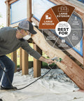 Professional HEA Airless Paint Sprayer That Slashes Overspray And Delivers A Hella Smooth Finish On Walls Decks And Fences With Adjustable Pressure Controls And Fast Cleanup For Diy Crews Who Want Serious Quality Without The Hassle in use on a deck.