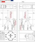 Technical diagram of Built Tough Commercial Heavy Duty Mortise Lock Handle Set For Entrance And Office Front Doors