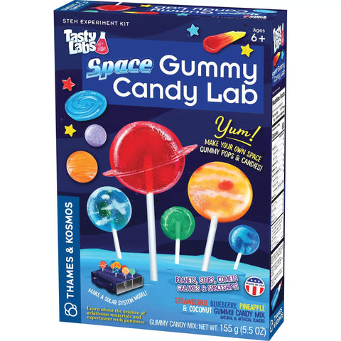 Space Gummy Candy Lab STEM Experiment Kit For Kids Make Space Themed Gummy Pops And Candies Explore Chemistry In Cooking