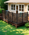 49 Inch High By 78 Inch Wide Outdoor Privacy Screen Fence Made From Real Wood No Dig Privacy Fence Panel With Aluminum Post