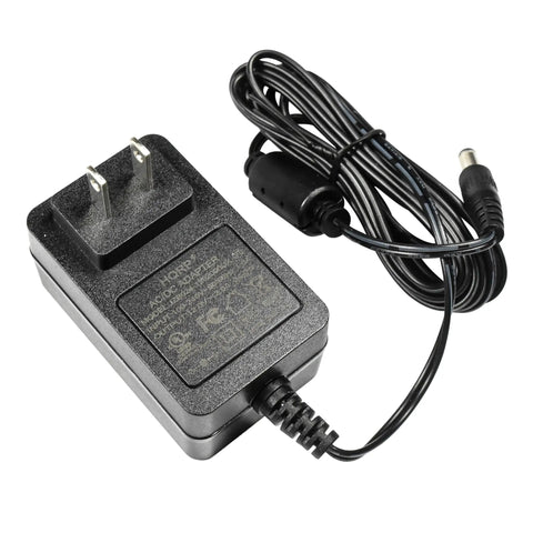 UL Listed 12V 2A 24W Power Supply Adapter Wall Transformer Charger For CCTV Cameras LED Strips Radios Telescopes Speakers Elliptical Trainers And More, 100-240V AC In, Center Positive 2.1x5.5mm Plug, 24W Max.