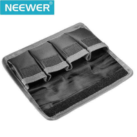 DSLR Battery Case And Holder For AA And LPE Series Batteries With Quick Release Access Nylon PU Coated Lightweight Protective Case