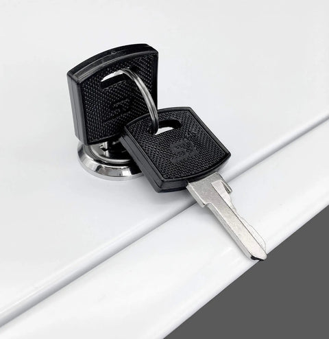 Heavy Duty Boss Grade 6X6 Inch Galvanized Steel Access Panel key and lock for secure HVAC and plumbing access.