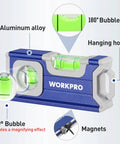 Hustle Ready Mini Magnetic Pocket Level Featuring High Visibility Bubbles And Precision Convex Lens For Dead On Readings crafted from aluminum alloy with green bubble vials.