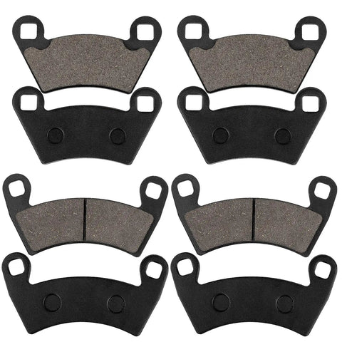 Front And Rear Brake Pads Fit Ranger 500 570 700 800 900 XP And RZR 800 900 XP Crew Diesel EFI Sportsman ACE 2008 2020 UTV Set