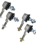 Beefed Up Tie Rod End Kit Fits Kawasaki KFX400 2003 And Suzuki Quadrunner LT125 LT185 1983-1987 Replacement Steering Tie Rods OE Style Joint Heavy Duty Steel Built To Last With OEM Numbers 39112-S008 39112-S007 51270-07G01 51270-25C00 51260-04201, four steel tie rod ends