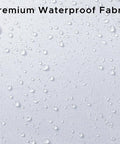 Waterproof fabric close-up for Set Of 2 12x20 Outdoor Pillow Inserts Waterproof For Patio Porch Couch And Outdoor Furniture.