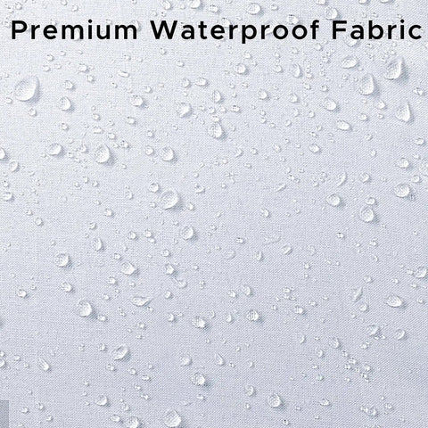 Waterproof fabric close-up for Set Of 2 12x20 Outdoor Pillow Inserts Waterproof For Patio Porch Couch And Outdoor Furniture.