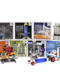 Variety of STEM toy kits including Space Weather Station Water Cycle Simulator Kit With Thermometer Anemometer Compass Weather Vane And Rain Gauge