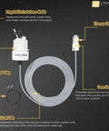 Three In One Tri Sensor Assembly With Attached Cable For AutoPilot Pool Pilot Salt Chlorinator Systems Keeps Salt Level Water Flow And Temperature In Check For Smooth Chlorination And Peak Efficiency. White sensor module with 12-foot cable