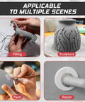 Two Part Epoxy Clay Putty For Sculpting Modeling Building And Repairs Great For Restoration And DIY Projects, multiple uses