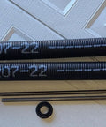 Heavy Duty Garage Door Torsion Springs Set 207 X 2 In X 22 In With Winding Bars Left And Right Pair Black Coated Corrosion Resistant