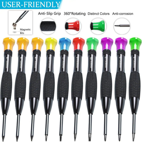 24 Piece Pry Tool And Screwdriver Kit For Easy Screen Replacement And Battery Repair On iPhone 17 16 15 14 13 12