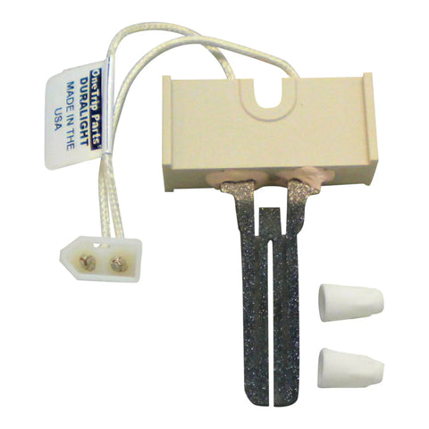 Hot Surface Ignitor Direct Replacement For Furnace LH33ZS004 Works With Carrier Bryant Payne And Day Models Includes Two Hi Temp Ceramic Wire Nuts OEM Part Included