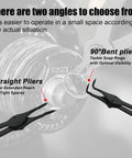 10 Piece Snap Ring Pliers Set Heavy Duty Circlip Removal Tool with bent and straight pliers for auto repair use