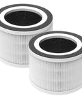 True H13 HEPA Allo Replacement Filter 2 Pack for Mooka Allo Afloia Filo and Honati Air Purifiers Keeps Hair Dander Odors and Smoke Gone
