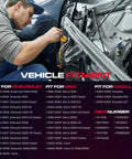 Technician installing Front Passenger Side Power Window Regulator With Motor for Chevy Silverado GMC Cadillac models