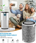 Air Purifier Max Replacement Filter For Shark HP200 Series Including HP201 HP202 HP302 HC502 Max With HEPA Filter Pack